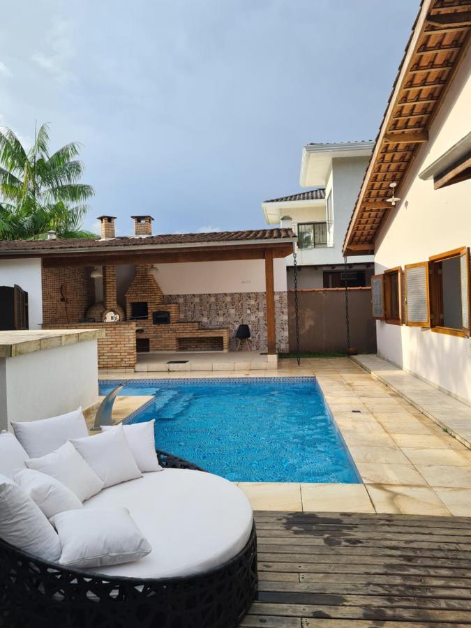 Linda Casa Em Ubatuba Condominio Fechado المظهر الخارجي الصورة