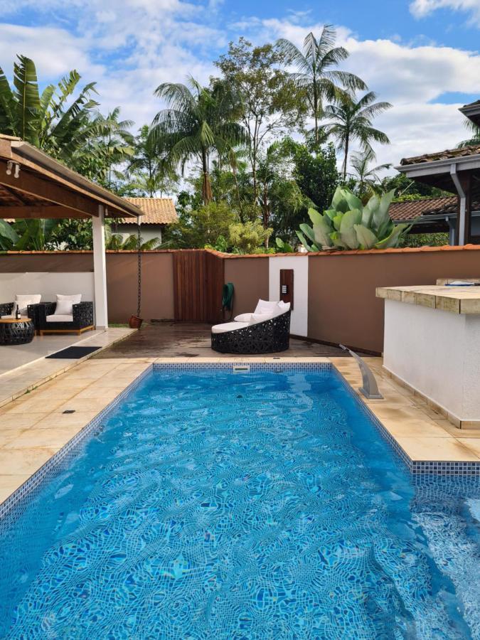 Linda Casa Em Ubatuba Condominio Fechado المظهر الخارجي الصورة